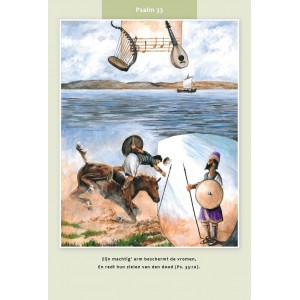 Kaart Psalm 33:10 - Zijn machtig' arm beschermt